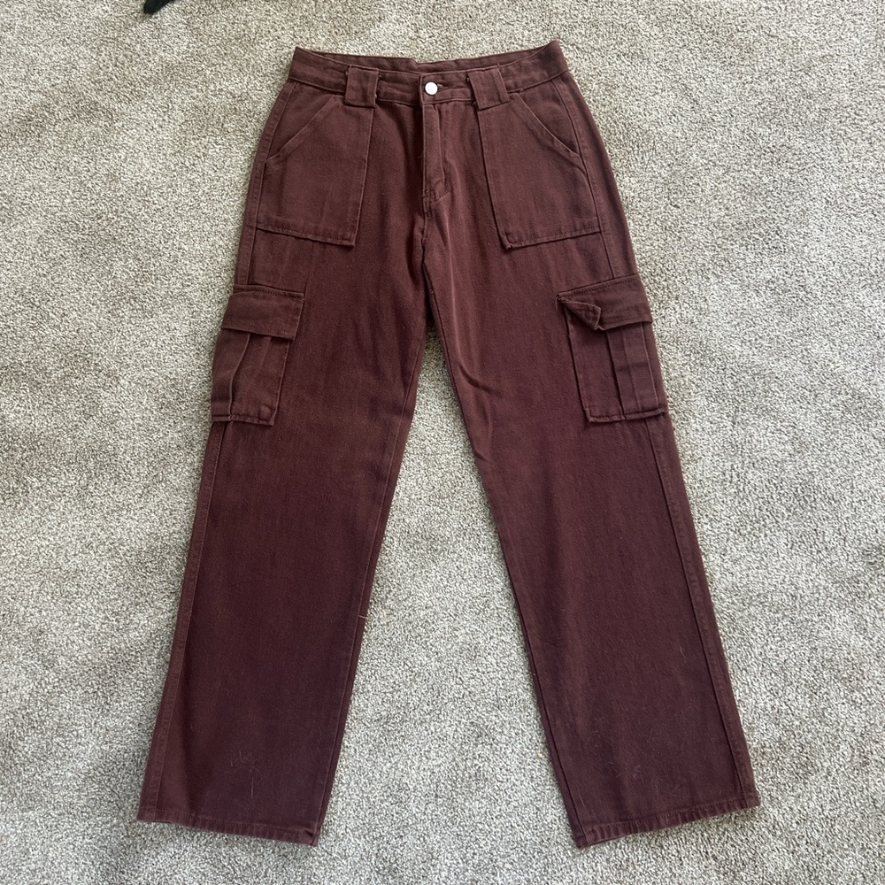 Men's Brown Cargo Pants